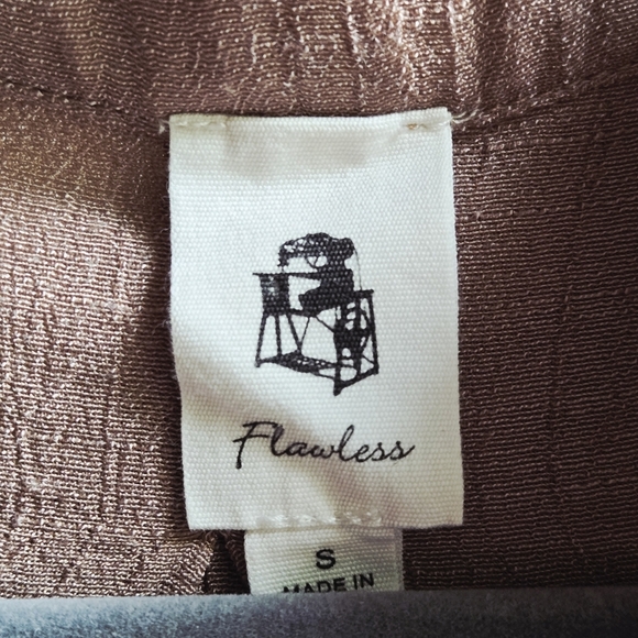 Flawless Women’s Ruffle Long Sleeve Mini Boho Dress Size S - Picture 7 of 10